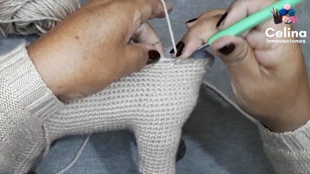 GATITO AMIGURUMI -paso a paso / Tutorial Nº4 Celina innovaciones crochet смотреть онлайн