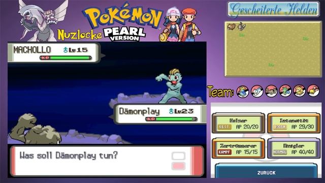Let's Play POKÉMON PERL [Nuzlocke] - Part 23: Abschied aus der Höhle смотреть онлайн