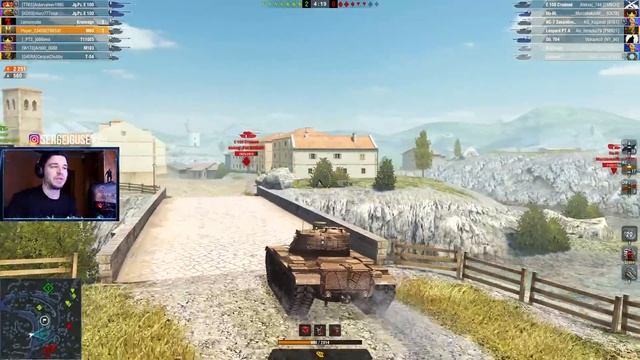 ХУДШИЕ СРЕДНИЕ ДЕСЯТКИ ● ТАНК M48 Patton и M60 ПОСЛЕ РЕБАЛАНСА ● WoT Blitz