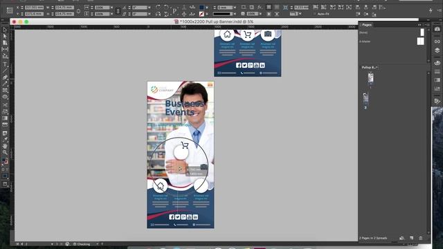 Indesign CC - Insert new page or Duplicate pages смотреть онлайн