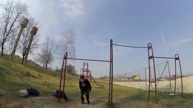 Обучалка #1 Обороты в заднем упоре на турнике!