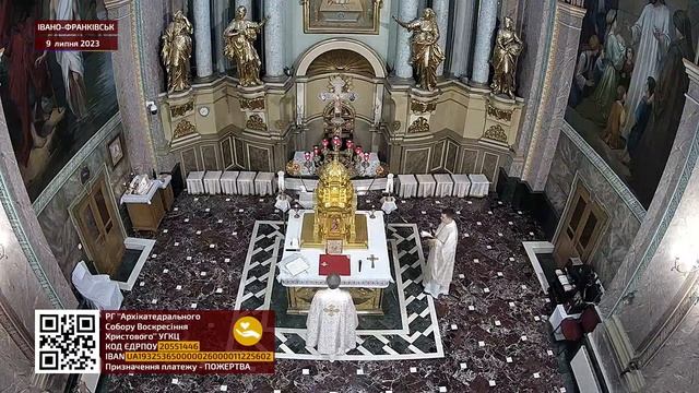 08:00 | БОЖЕСТВЕННА ЛІТУРГІЯ 09.07.2023 Івано-Франківськ УГКЦ смотреть онлайн