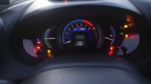 Хонда инсайт 2009 г (гибрид).  как заводится при минус 33 градуса