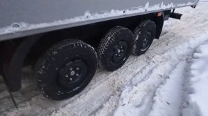 Автопоезд - тандем- прицеп +45m3 на базе Газон Next