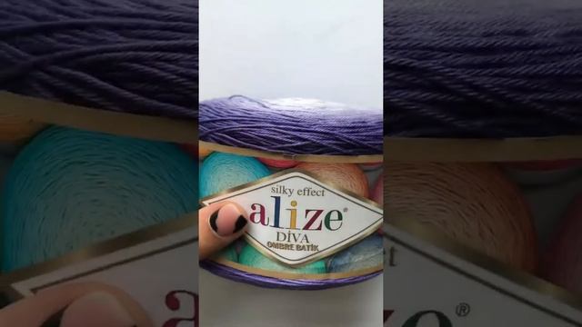 Подробный обзор пряжи Alize Diva Ombre Batik №7378 смотреть онлайн