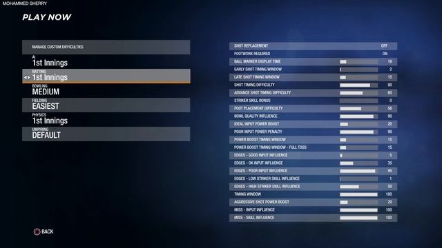 Cricket 19 Best Test Match Settings смотреть онлайн