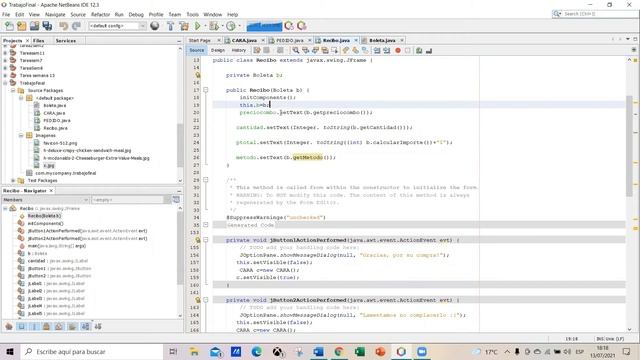 Proyecto Final de Taller de Programacion em Java NETBEANS смотреть онлайн