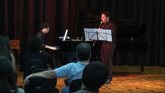 "Sonatina" for Clarinet and Piano_Malcolm Arnold - "Duo Gauche" смотреть онлайн