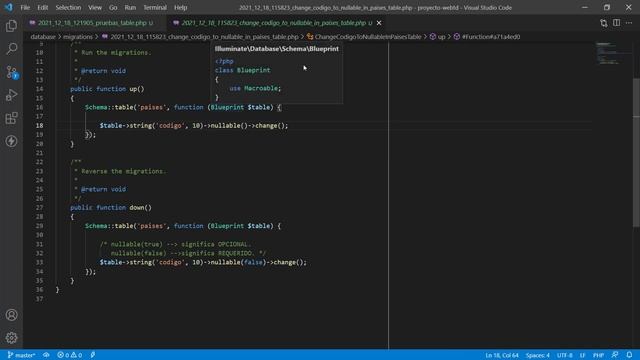 Migraciones Laravel | Fluent interface en PHP (interfaz fluida) смотреть онлайн