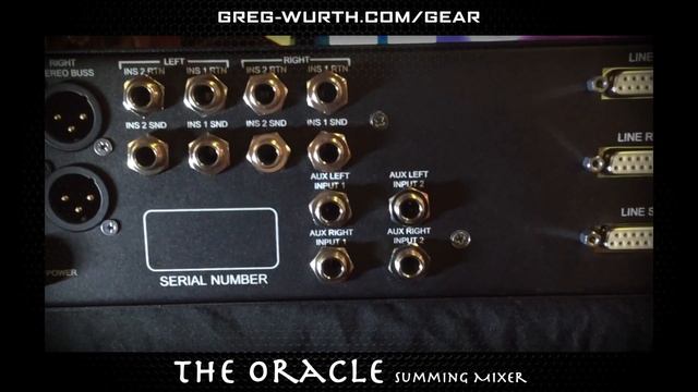 The Oracle Rear Panel Overview смотреть онлайн