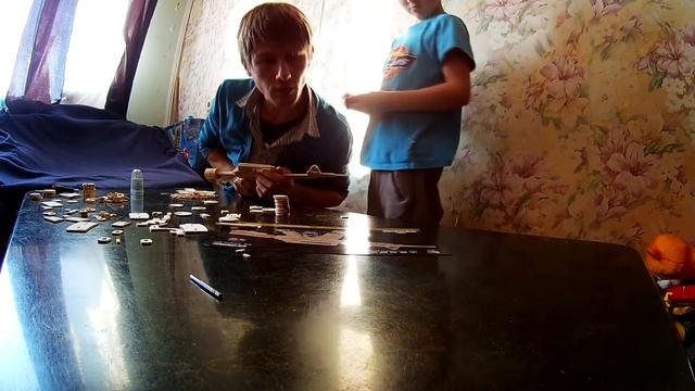 Как собрать 3д пазл из дерева своими руками Распаковка 3D wooden puzzle G-W003 Владивосток блог 042 смотреть онлайн
