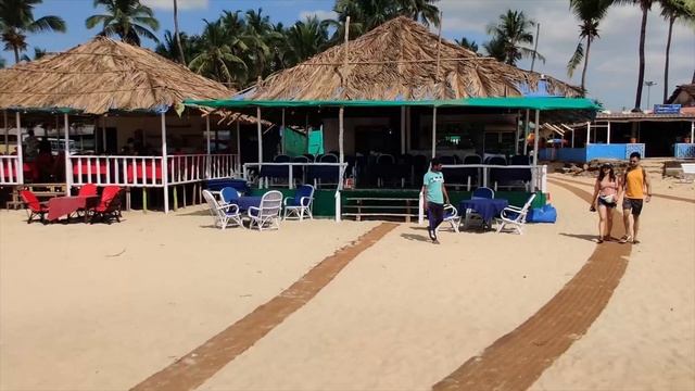 Goa Vlog | Baga Beach, 28th November - 2020 | Goa After Lockdown | Baga Shopping | Baga Streetfood смотреть онлайн