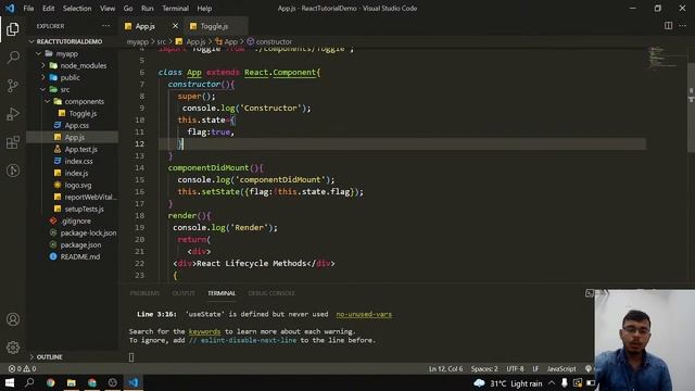React Component Life Cycle Methods Class components| Aniruddha Nath | GeeksforGeeks Web Developmen смотреть онлайн