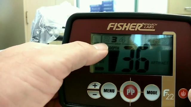 เครื่องตรวจจับโลหะ Fisher f22 смотреть онлайн