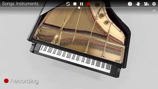 Test Nuvole Bianche Piano Cover Using Piano 3D смотреть онлайн