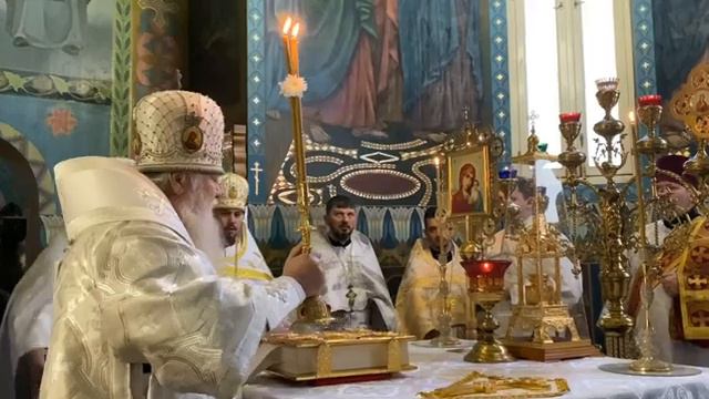 Архієрейське Богослужіння в день пам’яті Св. Пророка і Крестителя Іоанна Предтечі с. Урочище Кривец смотреть онлайн