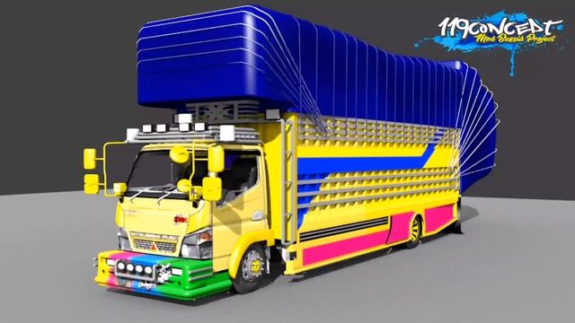 SHARE LIVERY MOD CANTER FOREVER V2 #119CONCEPT смотреть онлайн