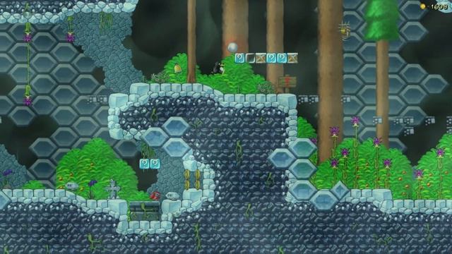SuperTux 2. The crystal catacombs. 33-34 levels смотреть онлайн