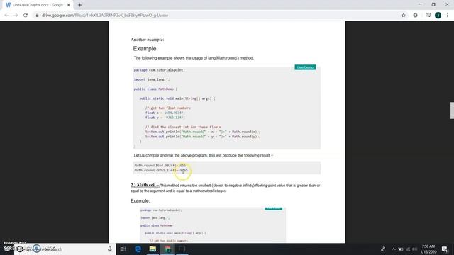 Java Working with the Math class and random numbers смотреть онлайн