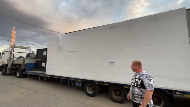 Вагончик проходная КПП 7х3 м смотреть онлайн