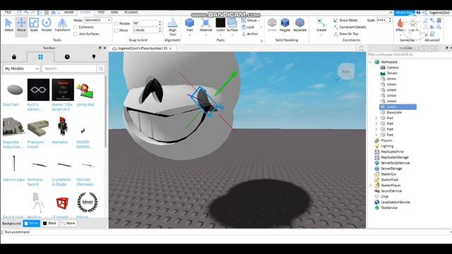 How to create sans model in Roblox studio (like me) part 1(Remodel) смотреть онлайн