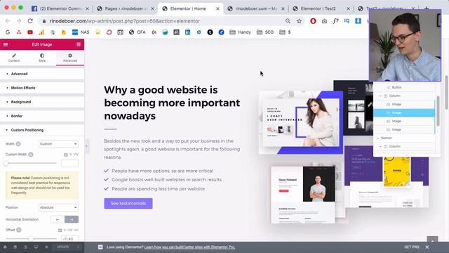 How I created floating images in Elementor (from my Adobe XD Portfolio Design project) смотреть онлайн