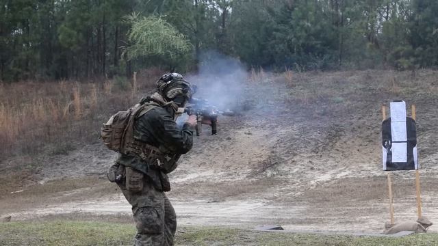 RANGE DAY with U.S. Marines at Camp Lejeune (FULL AUTO) смотреть онлайн