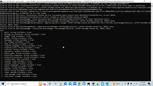 001 Spark Job run 1 смотреть онлайн