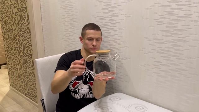 Обзор заварочного чайника с OZON CnGlass 1200 мл смотреть онлайн