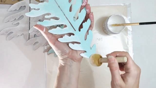 Christmas Trees From MDF. Tutorial/ Елочки из ДВП. Мастер-класс