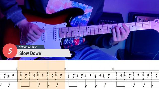 10 FAMOUS POP SONGS WITH ELECTRIC GUITAR INTROS (WITH TAB) смотреть онлайн