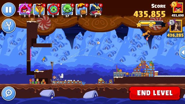 Angry Birds Friends. New Year Tournament 2. 3 stars. Passage from Sergey Fetisov смотреть онлайн