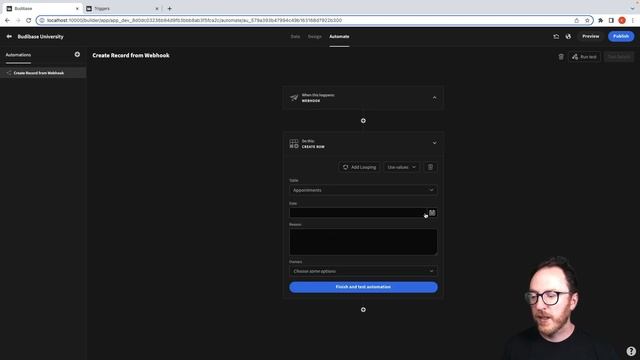 Webhooks | Budibase University смотреть онлайн