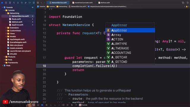 14. Create One Generic Function to Make Different Types of API Requests | Swift 5, XCode 12 смотреть онлайн
