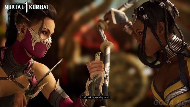 Mileena Vs Tanya Intro-Dialogues - MkX Vs Mk12