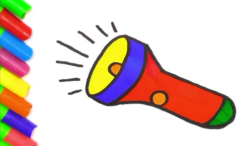 Рисуем Фонарик с детьми смотреть онлайн