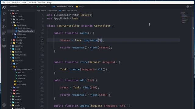 Curso Laravel 8 y Vue.js - Paginación con Vue Router смотреть онлайн