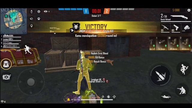 Main Free Fire Mode CLASH SQUAD Auto Headshot смотреть онлайн