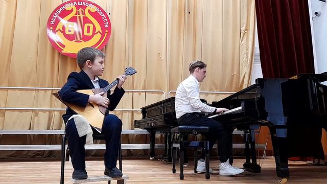 "Весенние нотки-2022". "Домра,балалайка". Черкасов Кирилл Максимович. Младшая возрастная группа. смотреть онлайн