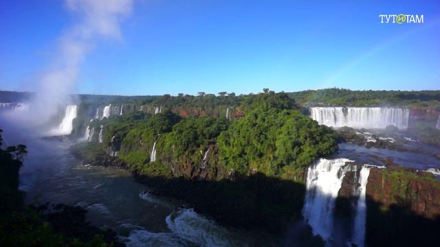 Водопады Игуасу | Iguazu Argentina Brazil Tut I Tam - в 2011 году признаны одним из 7 чудес света! смотреть онлайн