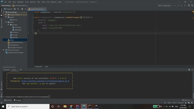 Send automated emails with Node.js! (with Nodemailer) смотреть онлайн