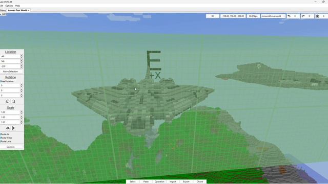 How To Use Amulet World Editor - Part 1: Importing Schematics Into Minecraft