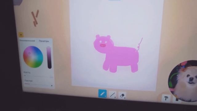 элис нарисовала свинку в роблокс, пушистый геймер смотреть онлайн