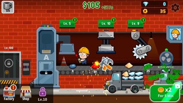 Factory Inc. - Gameplay Walkthrough Part 1 (Android, iOS) смотреть онлайн