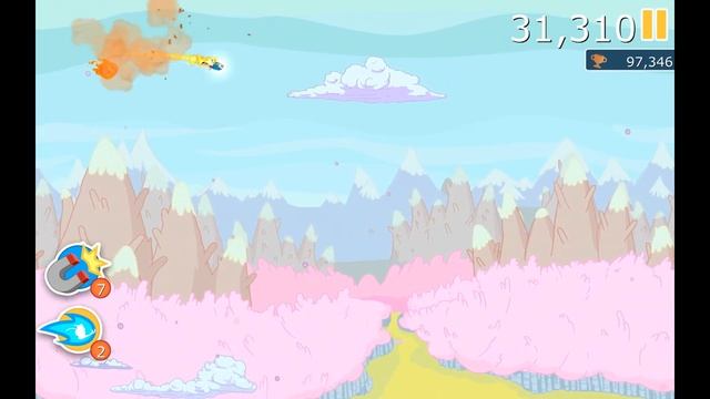 Тест игры Ski Safari Adventure Time