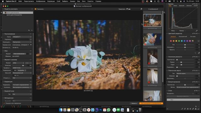 Capture One проблемы экспорта и порядка фото смотреть онлайн