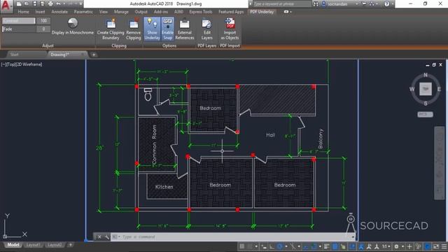 Inserting PDF and Images in AutoCAD as drawing file смотреть онлайн