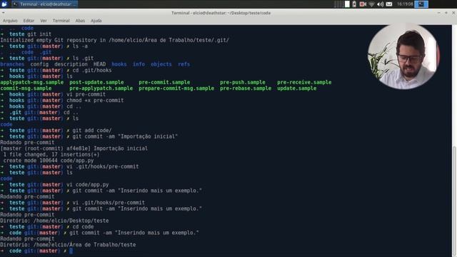Visie: Rodando testes pre-commit смотреть онлайн
