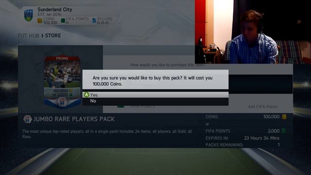 FIFA 14 - 5 x 100k Packs | HUGE Pack Opening! смотреть онлайн