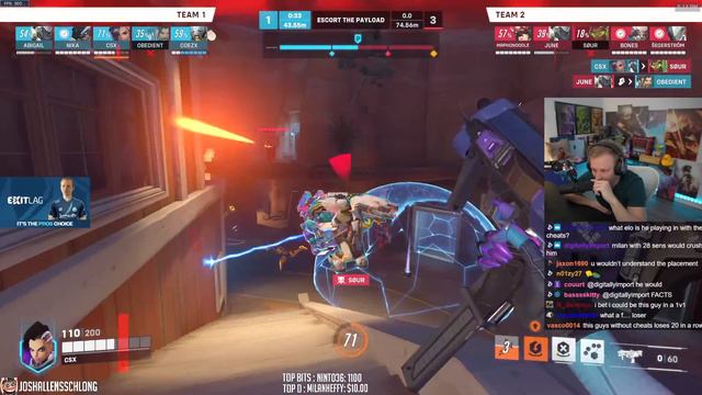 I found the DUMBEST Overwatch 2 Cheater duo... смотреть онлайн